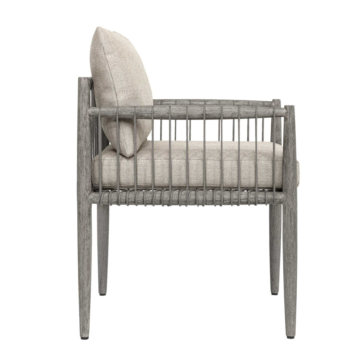 Borneo Outdoor Dove Dining Chair Outdoor Chairs| Uttermost