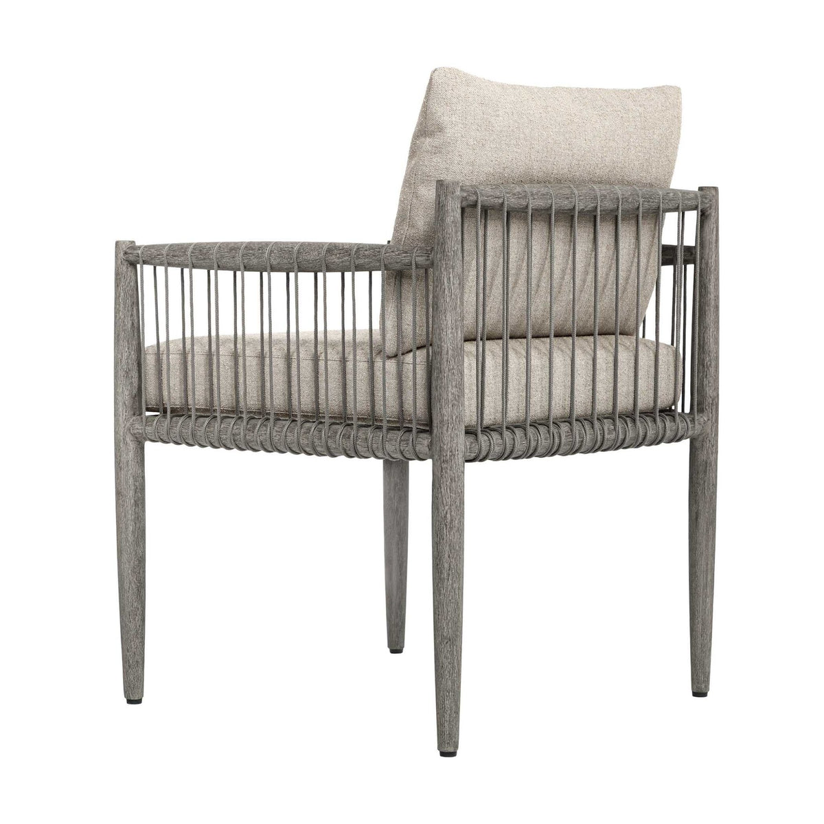 Borneo Outdoor Dove Dining Chair Outdoor Chairs| Uttermost