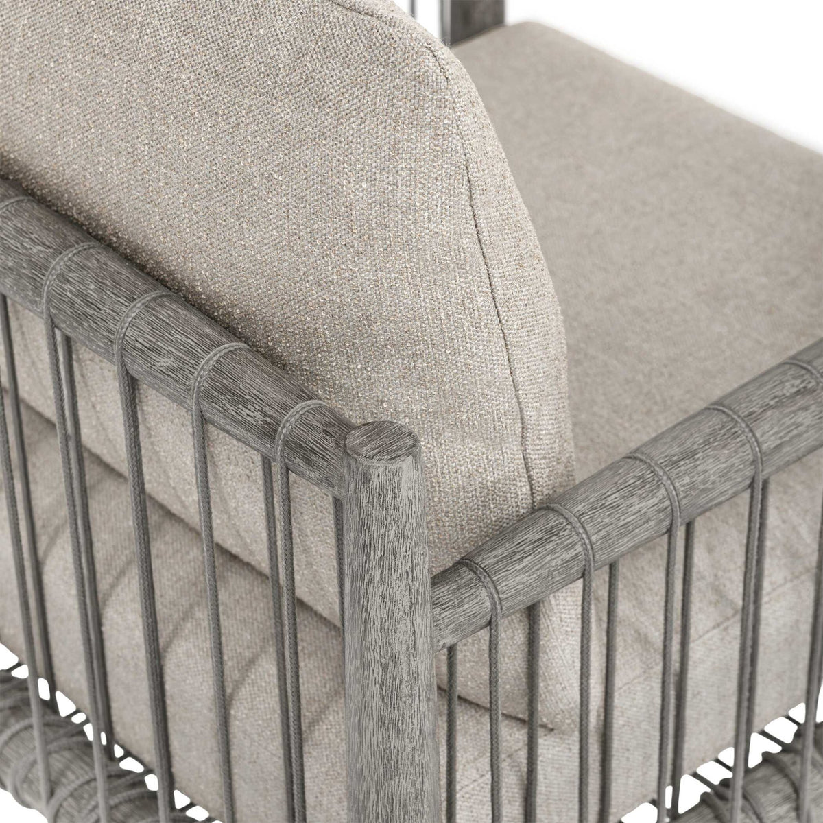 Borneo Outdoor Dove Dining Chair Outdoor Chairs| Uttermost