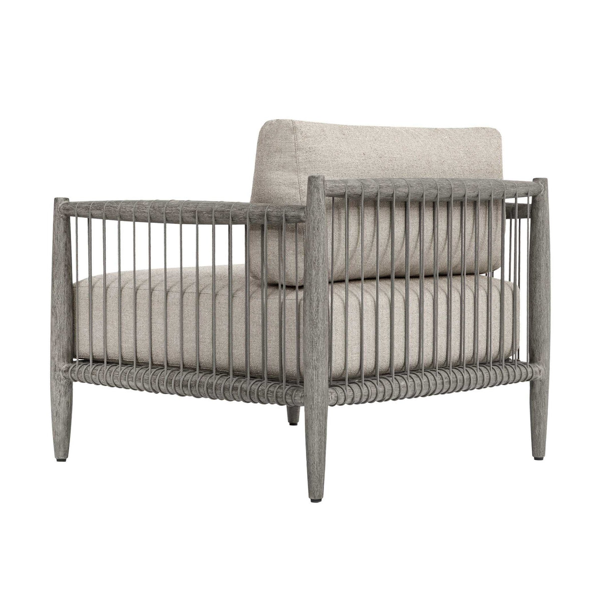 Borneo Outdoor Dove Lounge Chair Outdoor Chairs| Uttermost