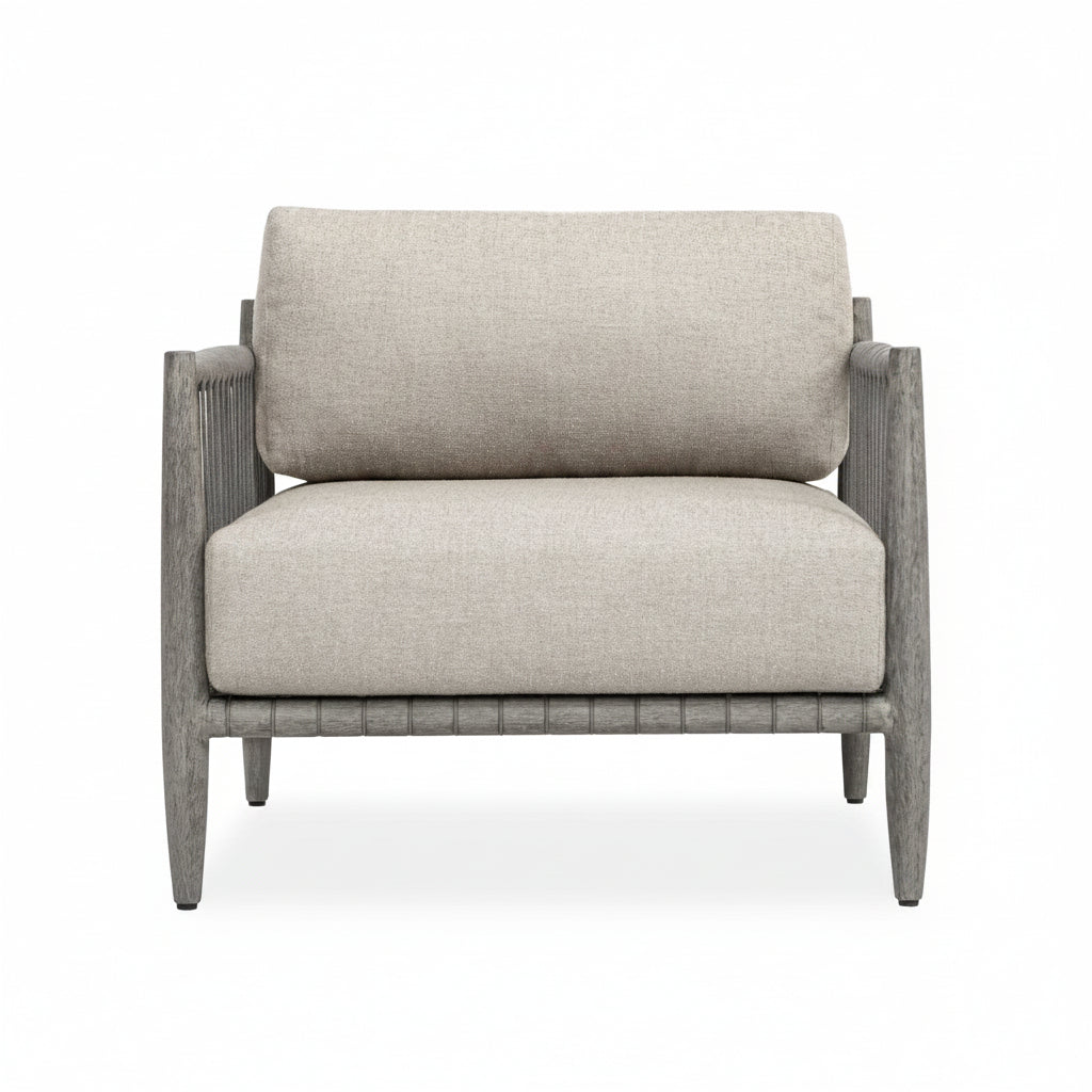 Borneo Outdoor Dove Lounge Chair Outdoor Chairs| Uttermost