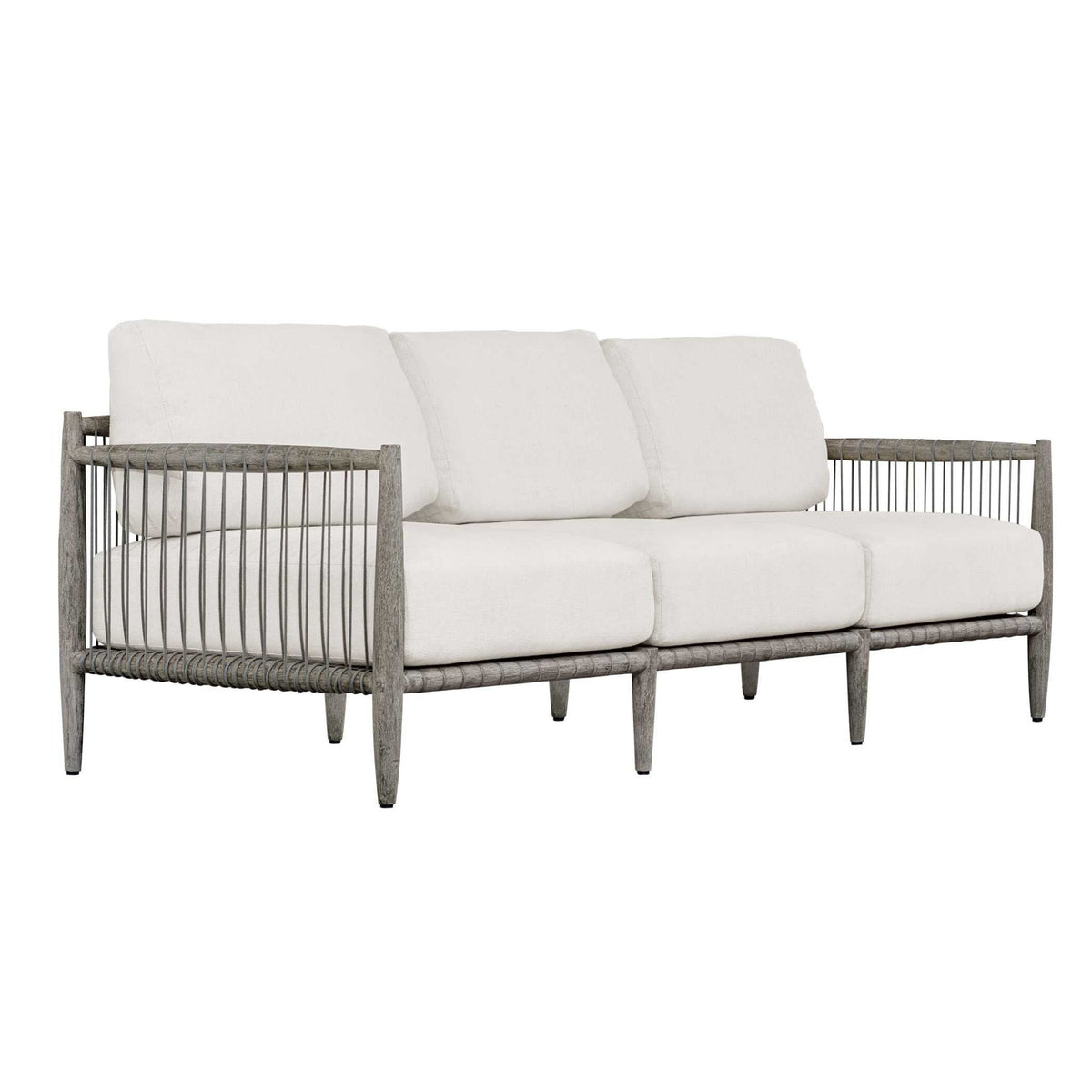 Borneo Oyster White Outdoor Sofa Outdoor Loveseats & Sofas| Uttermost