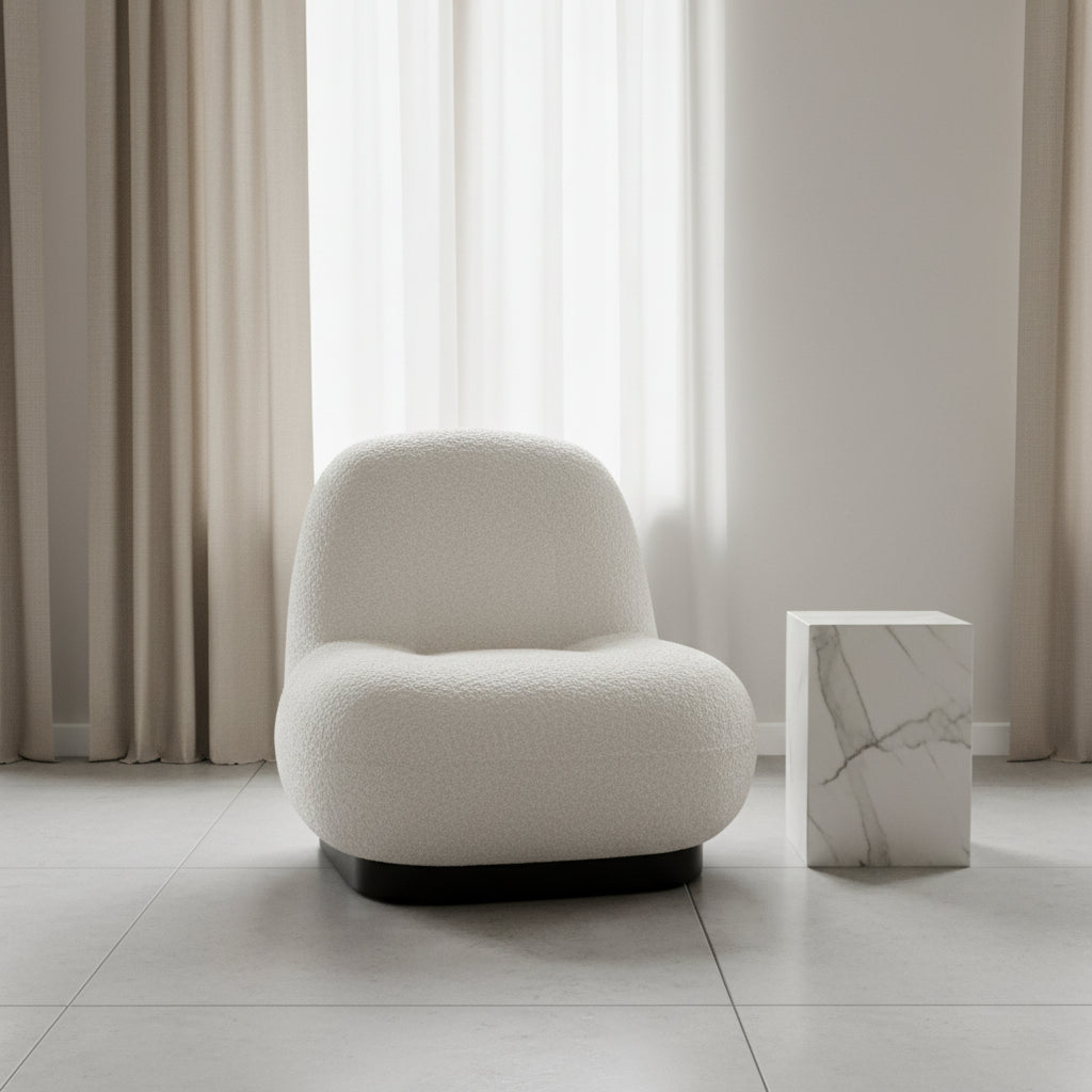 Bouclé Accent Chair Chairs| Roots Furniture