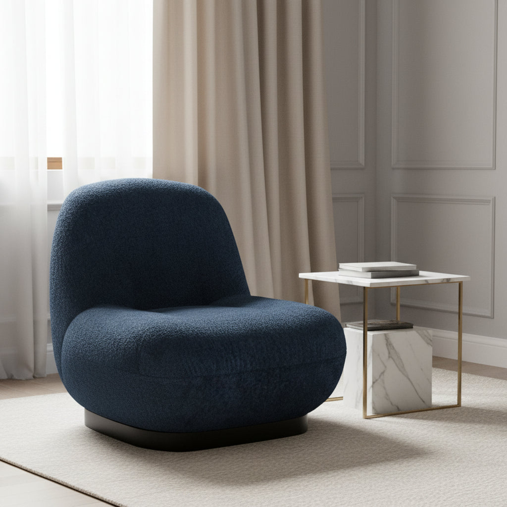 Bouclé Accent Chair Chairs| Roots Furniture