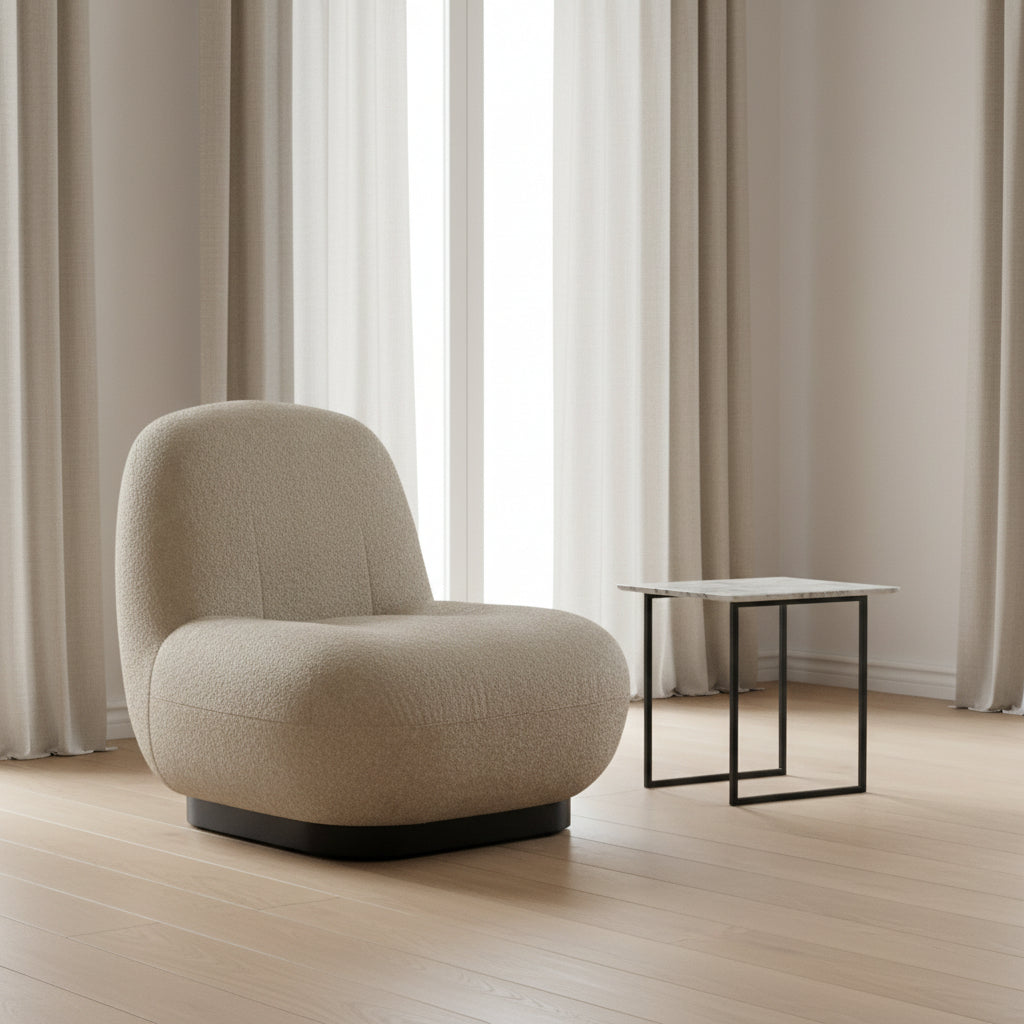 Bouclé Accent Chair Chairs| Roots Furniture