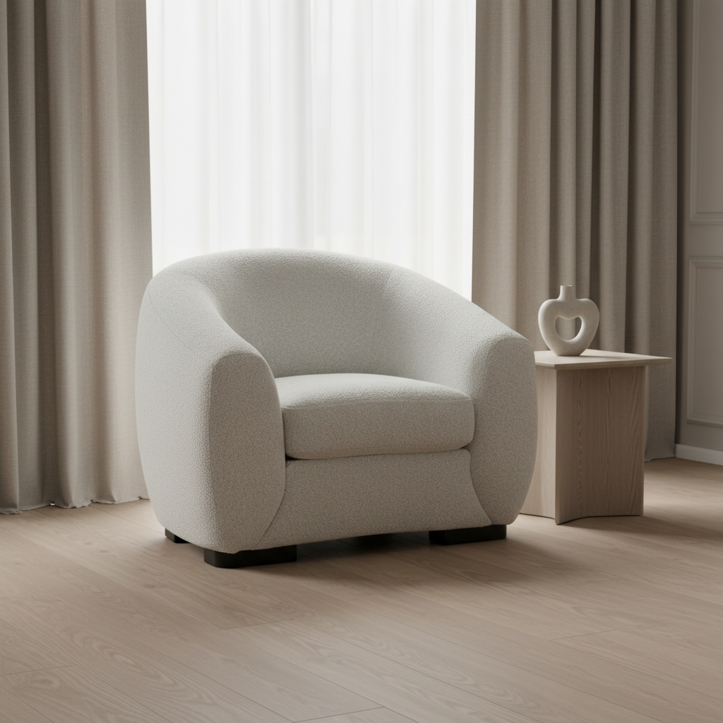 Bouclé Chair Chairs| Roots Furniture