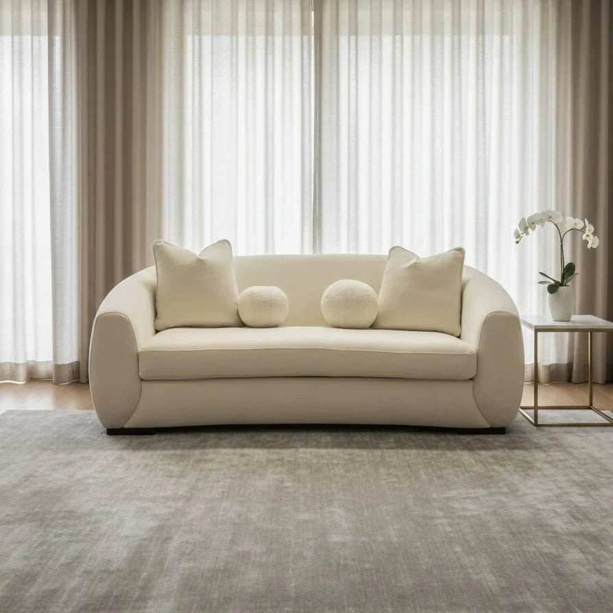 Bouclé Loveseat (194cm) - Boucle