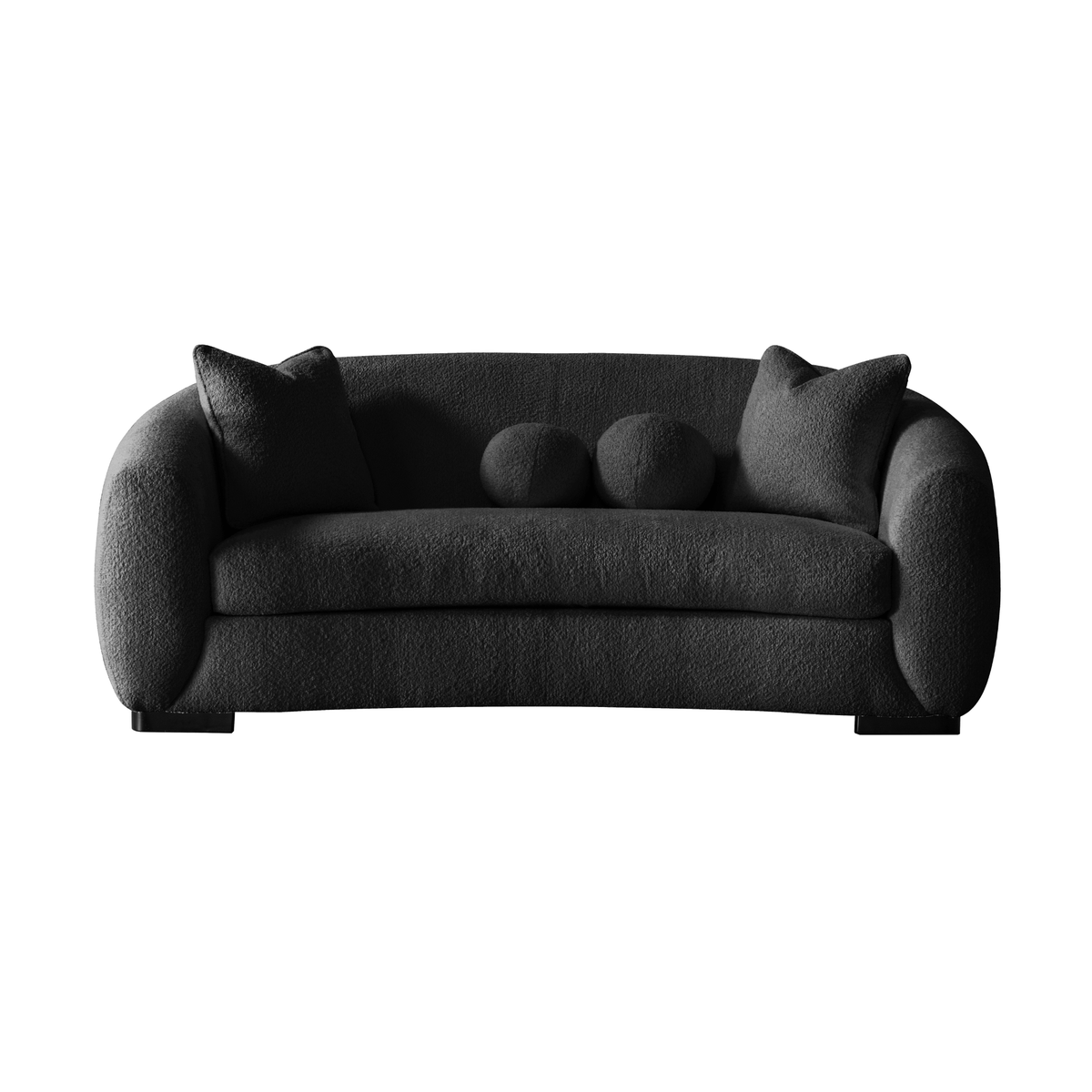 Bouclé Loveseat (194cm) - Boucle