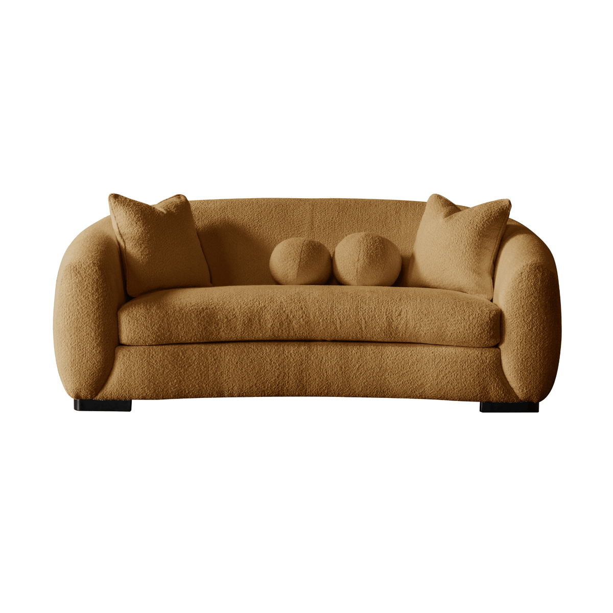 Bouclé Loveseat (194cm) - Boucle