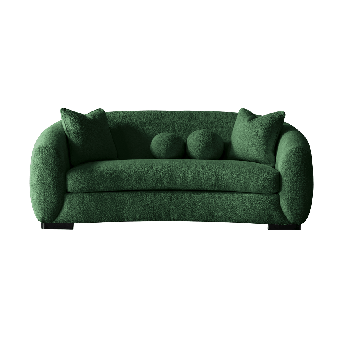 Bouclé Loveseat (194cm) - Boucle