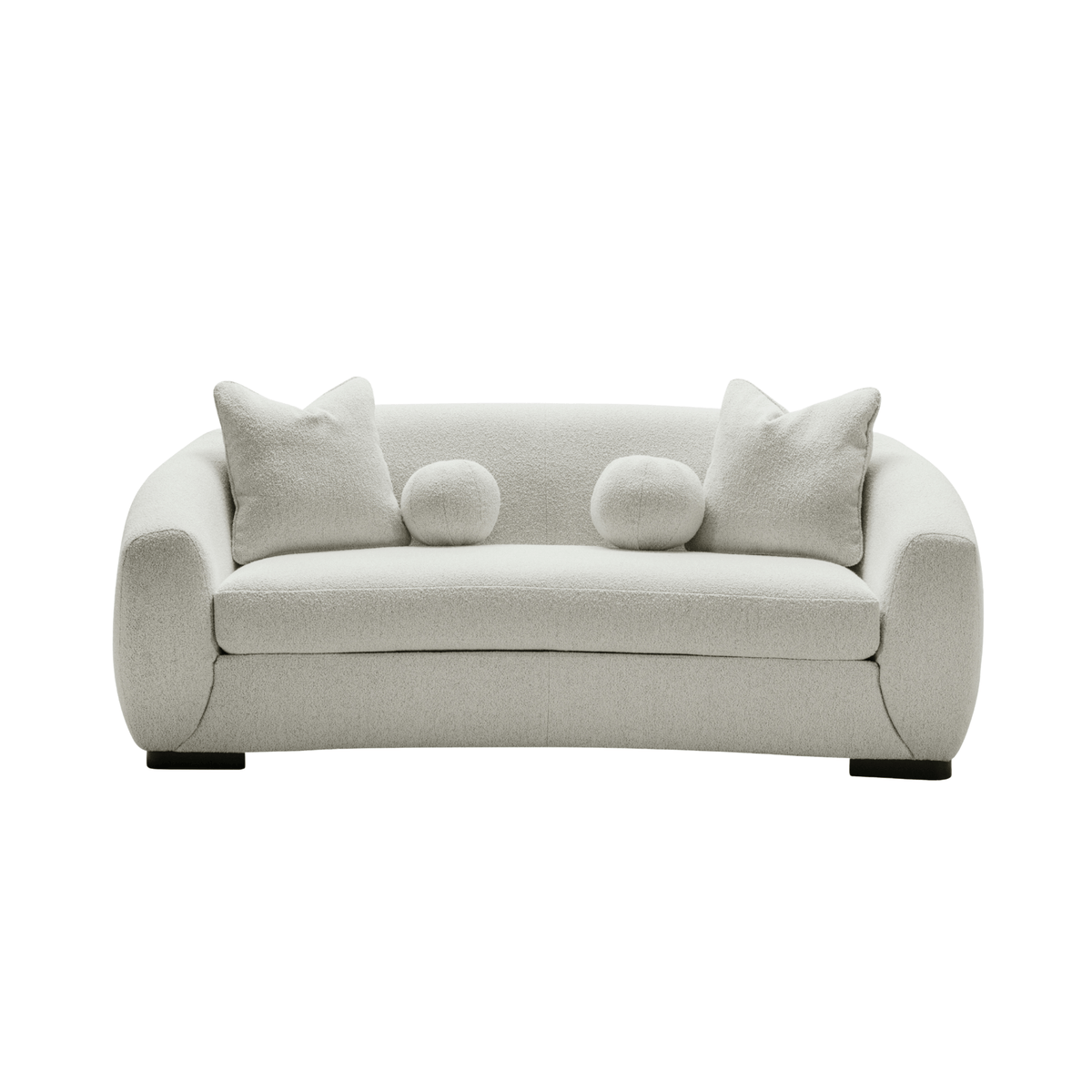Bouclé Loveseat (194cm) - Boucle