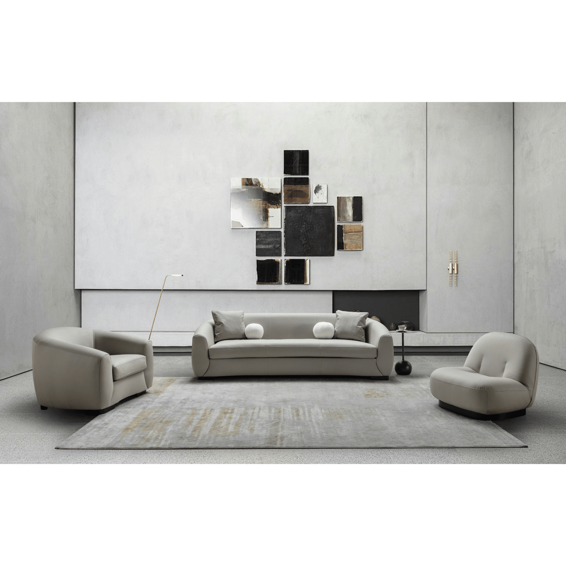 Boucle Sofa ( 250W / 280W / 300W ) XL Sofas| Roots Furniture