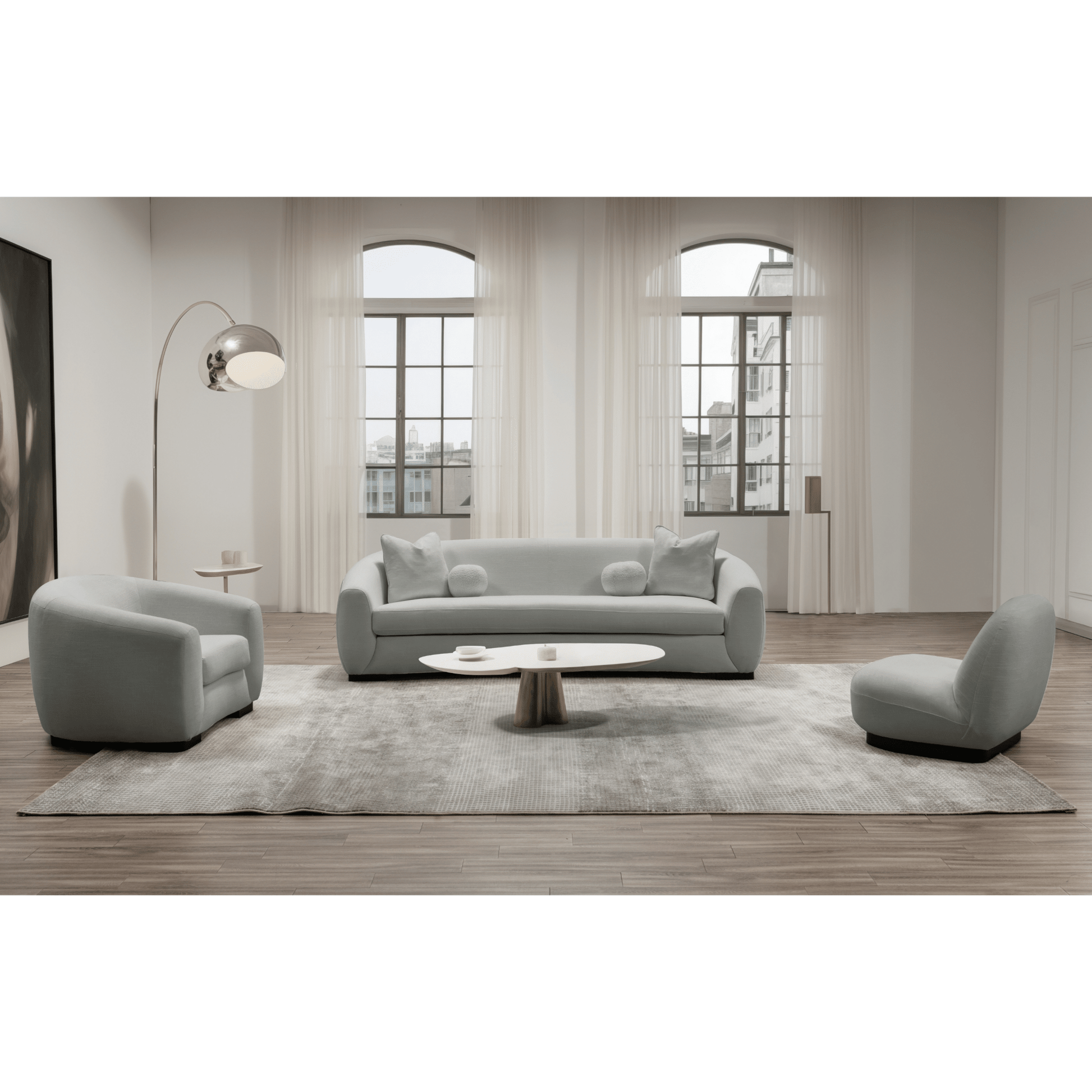Boucle Sofa ( 250W / 280W / 300W ) XL Sofas| Roots Furniture