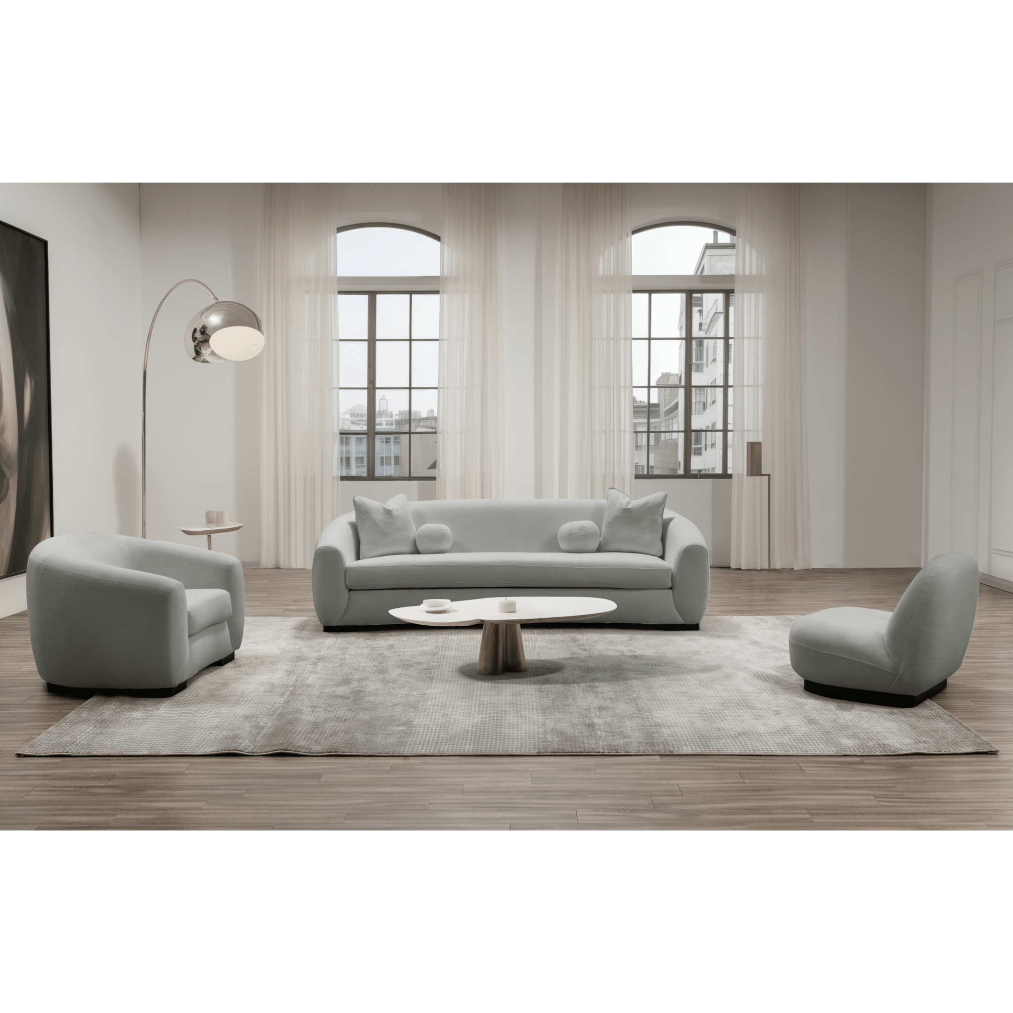 Boucle Sofa ( 250W / 280W / 300W ) XL Sofas| Roots Furniture