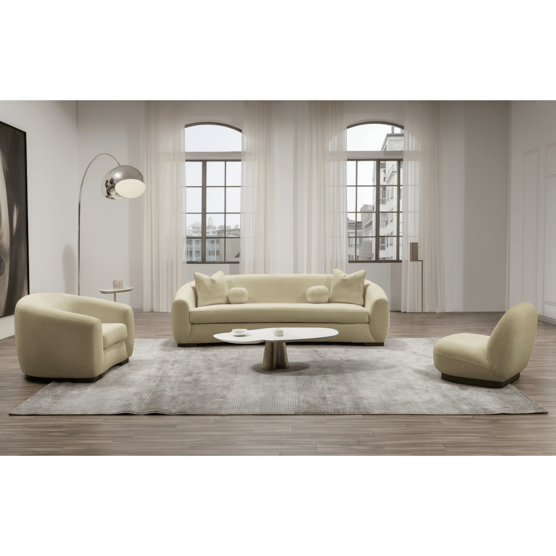 Boucle Sofa ( 250W / 280W / 300W ) XL Sofas| Roots Furniture