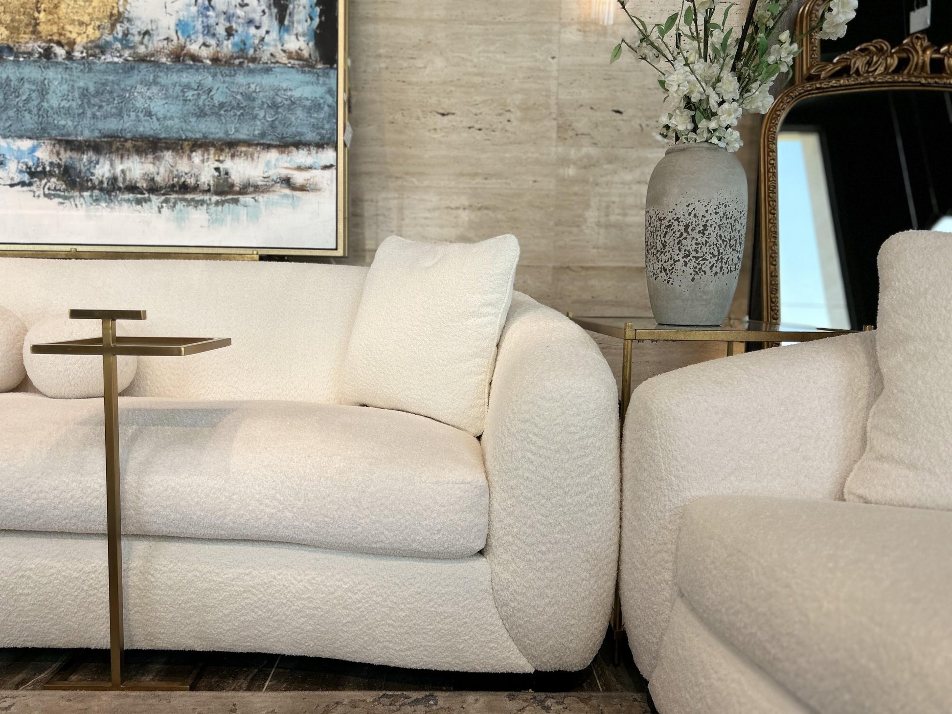 Boucle Sofa ( 250W / 280W / 300W ) XL Sofas| Roots Furniture