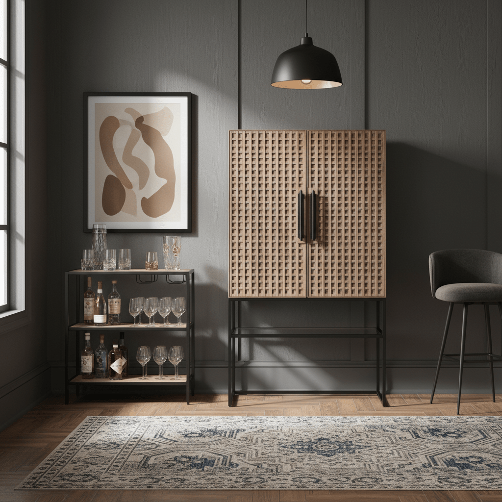 Boulder Bar Cabinet Cabinets & Chests| Universal