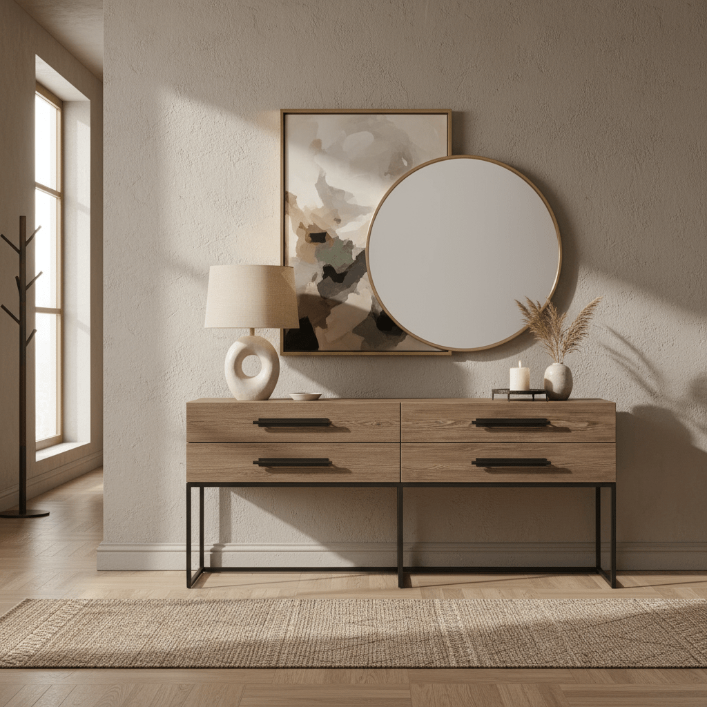 Boulder Metal Base Console Consoles & Sideboards| Universal