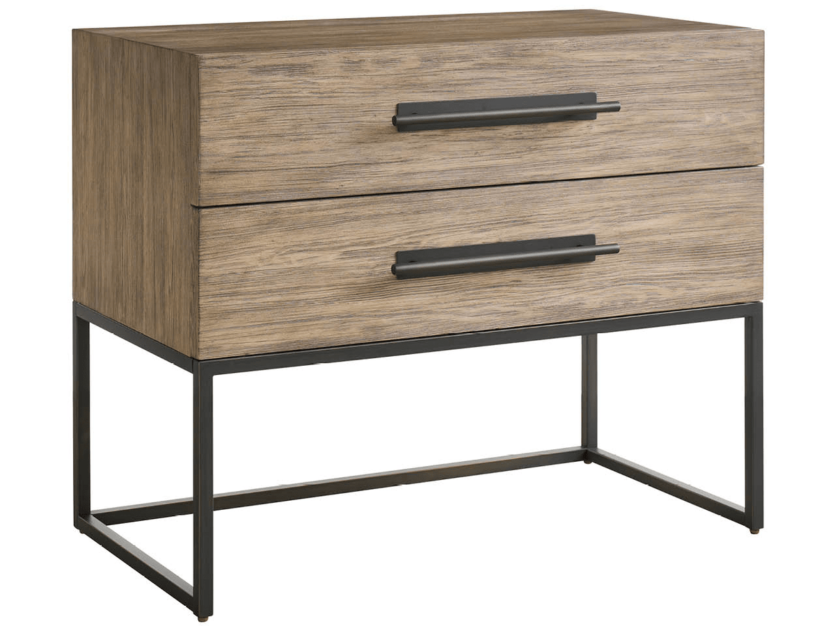 Boulder Metal Base Nightstand Nightstands| Universal