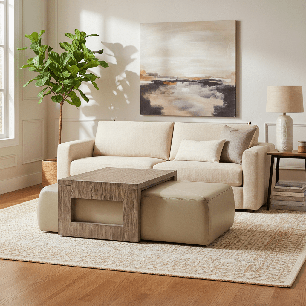 Boulder Nesting Cocktail Ottoman Ottomans| Universal