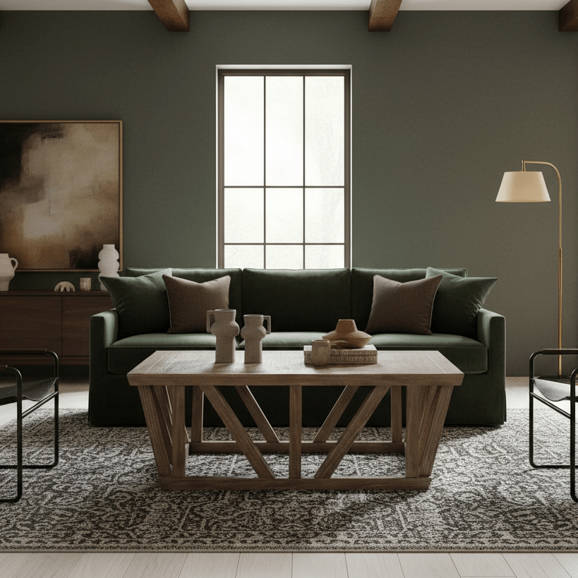 Boulder Square Cocktail Table Coffee Tables| Universal