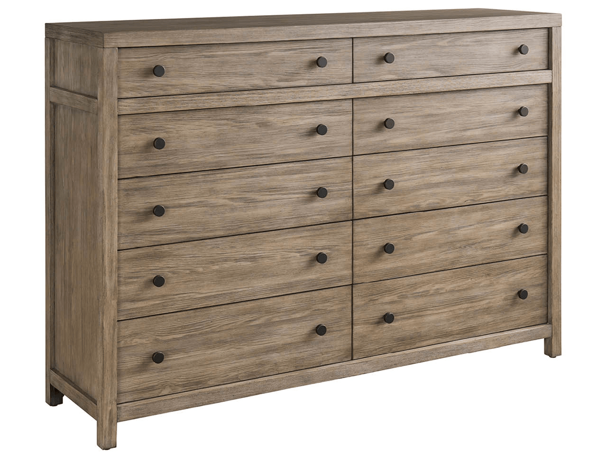 Boulder Ten Drawer Dresser Dressers| Universal
