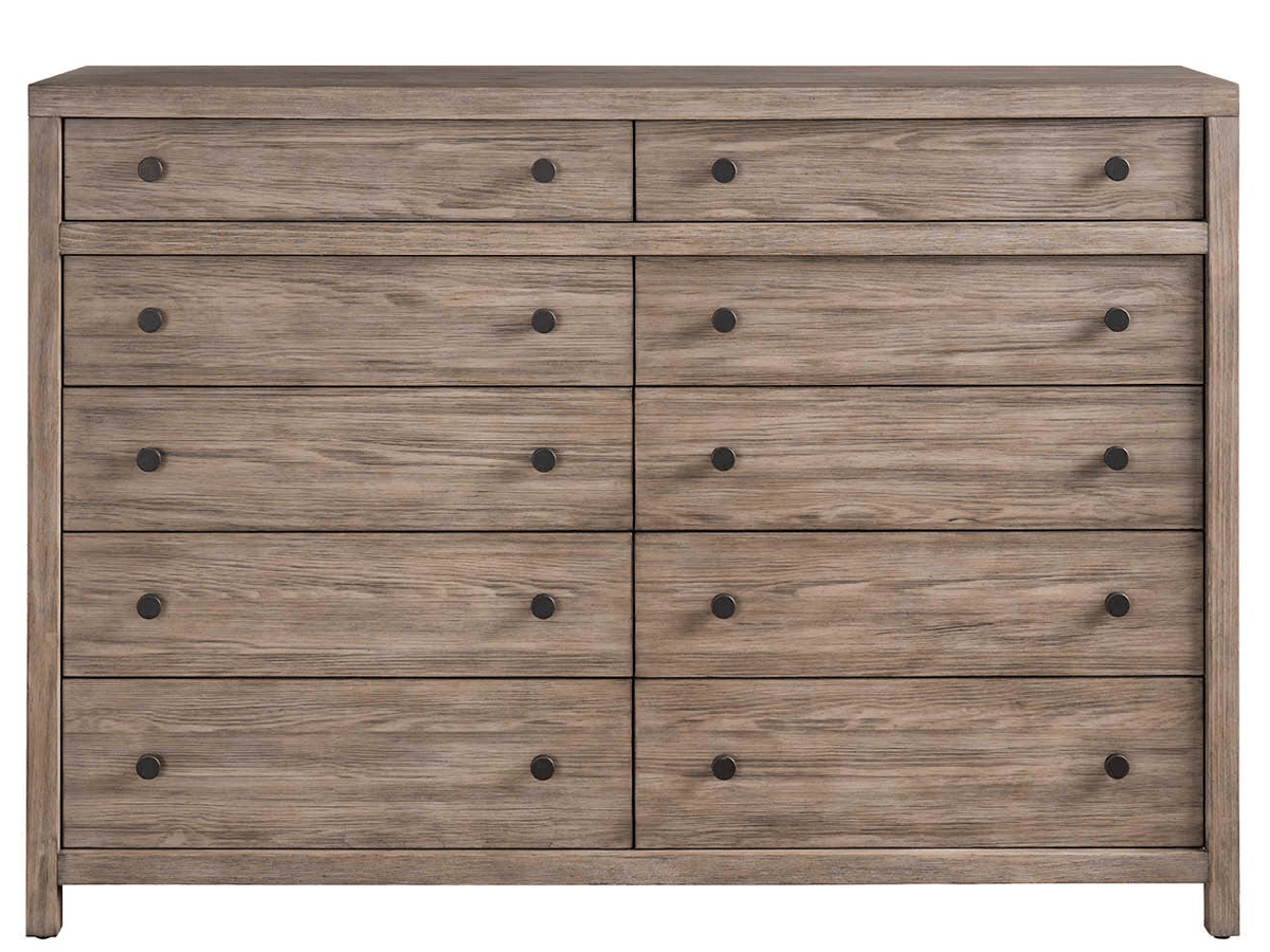 Boulder Ten Drawer Dresser Dressers| Universal