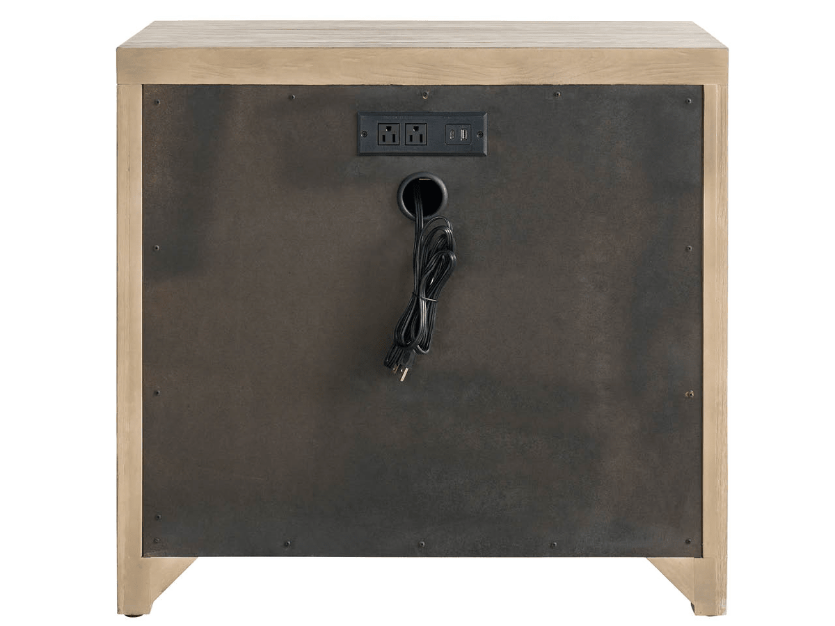 Boulder Three Drawer Nightstand Nightstands| Universal