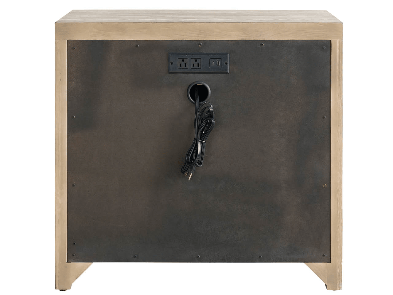 Boulder Three Drawer Nightstand Nightstands| Universal