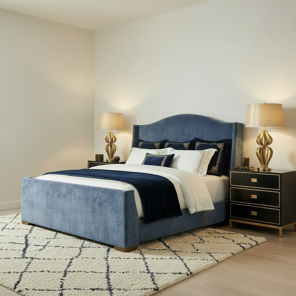 Boulevard-KG Uph Panel Bed Beds| A.R.T. Furniture