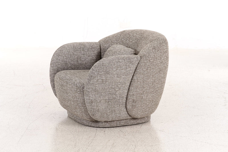Bounty Grey Accent Chair - Al Rugaib Furniture