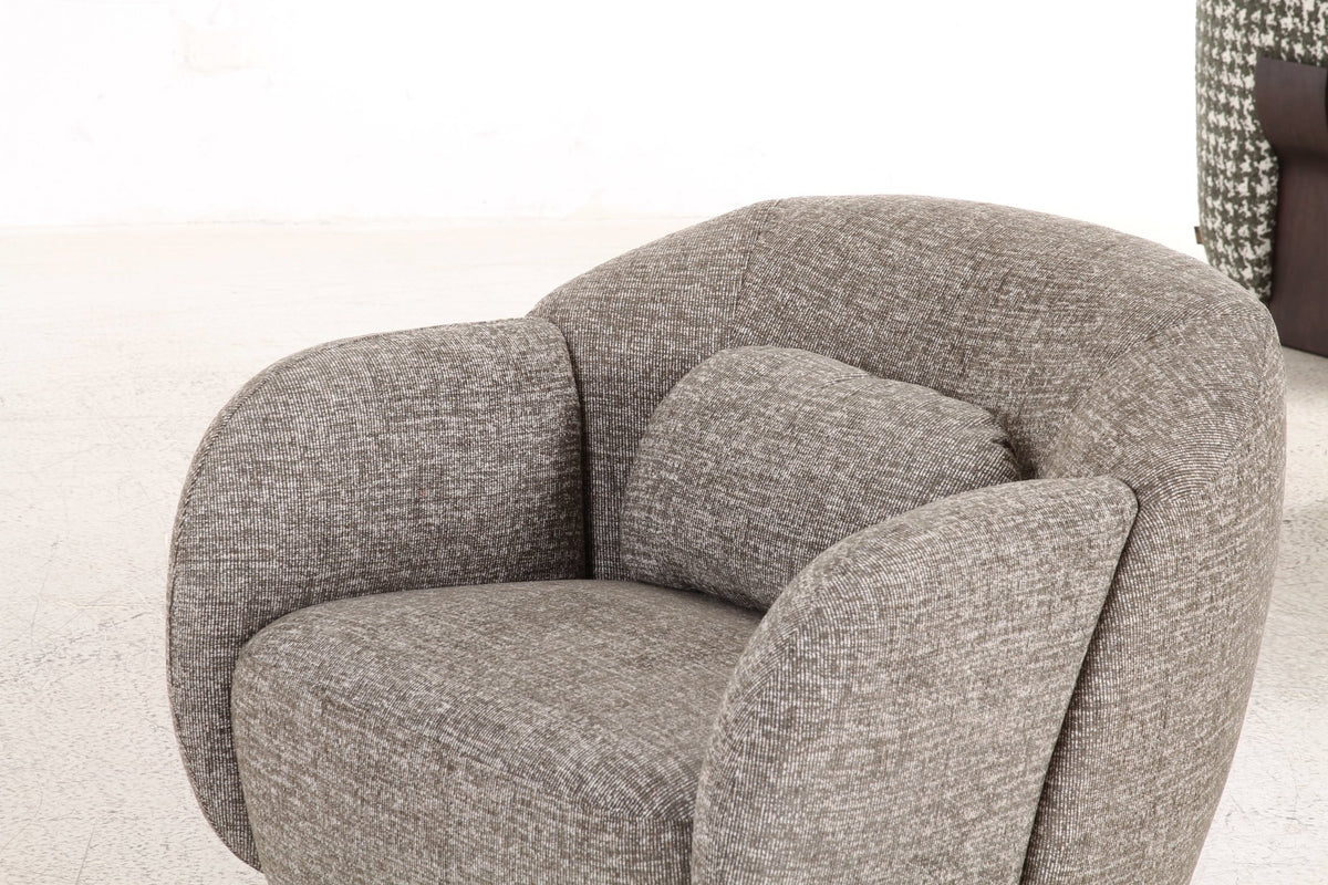 Bounty Grey Accent Chair Chairs| Roots Furniture