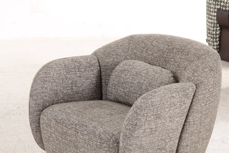 Bounty Grey Accent Chair - Al Rugaib Furniture