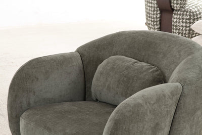 Bounty Olive Accent Chair - Al Rugaib Furniture