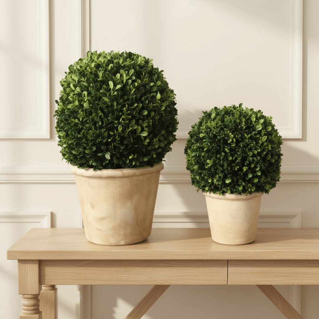 Boxwood Topiary S/2 Plants| Crestview