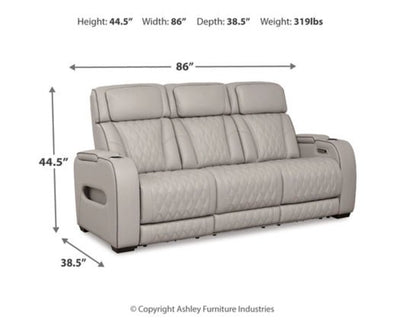 Boyington Power Reclining Sofa - Al Rugaib Furniture