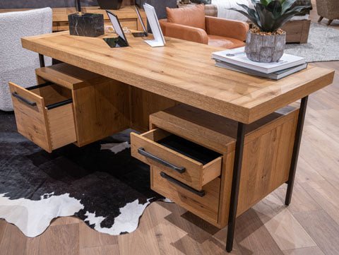 Bracken Home Office Desk Office Desks| Ashley Homestore