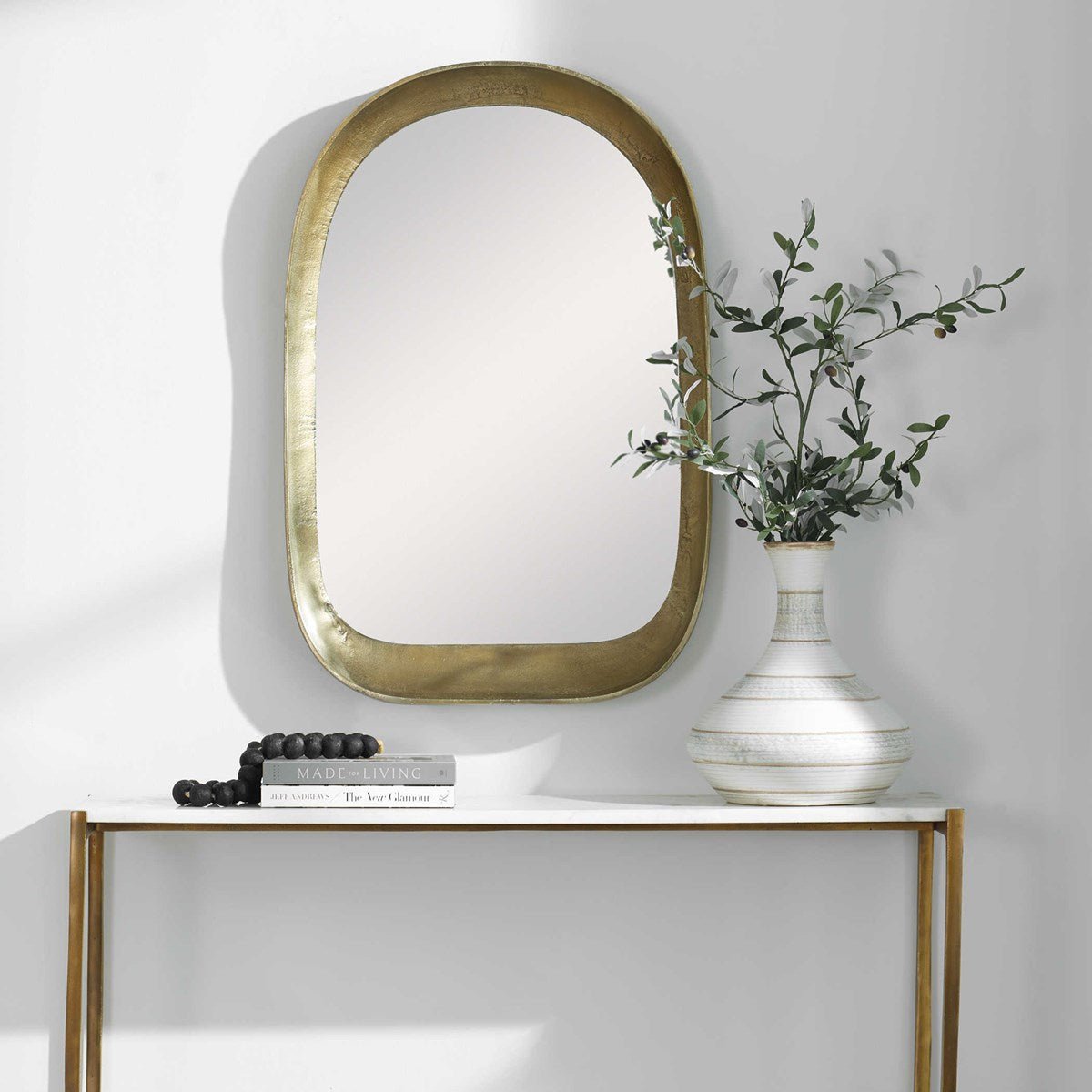 Bradano Arch, Brass Mirrors| Uttermost