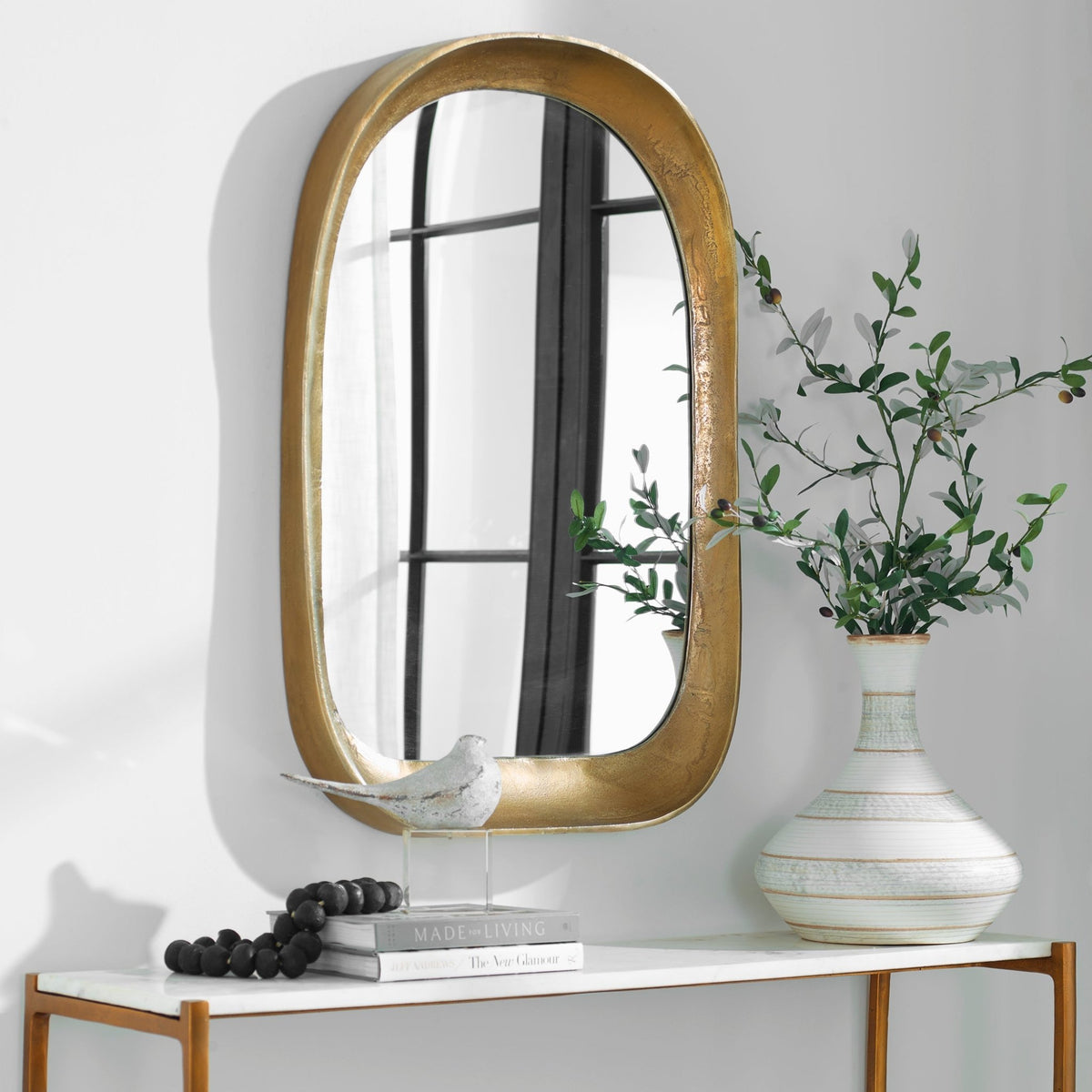 Bradano Arch, Brass Mirrors| Uttermost