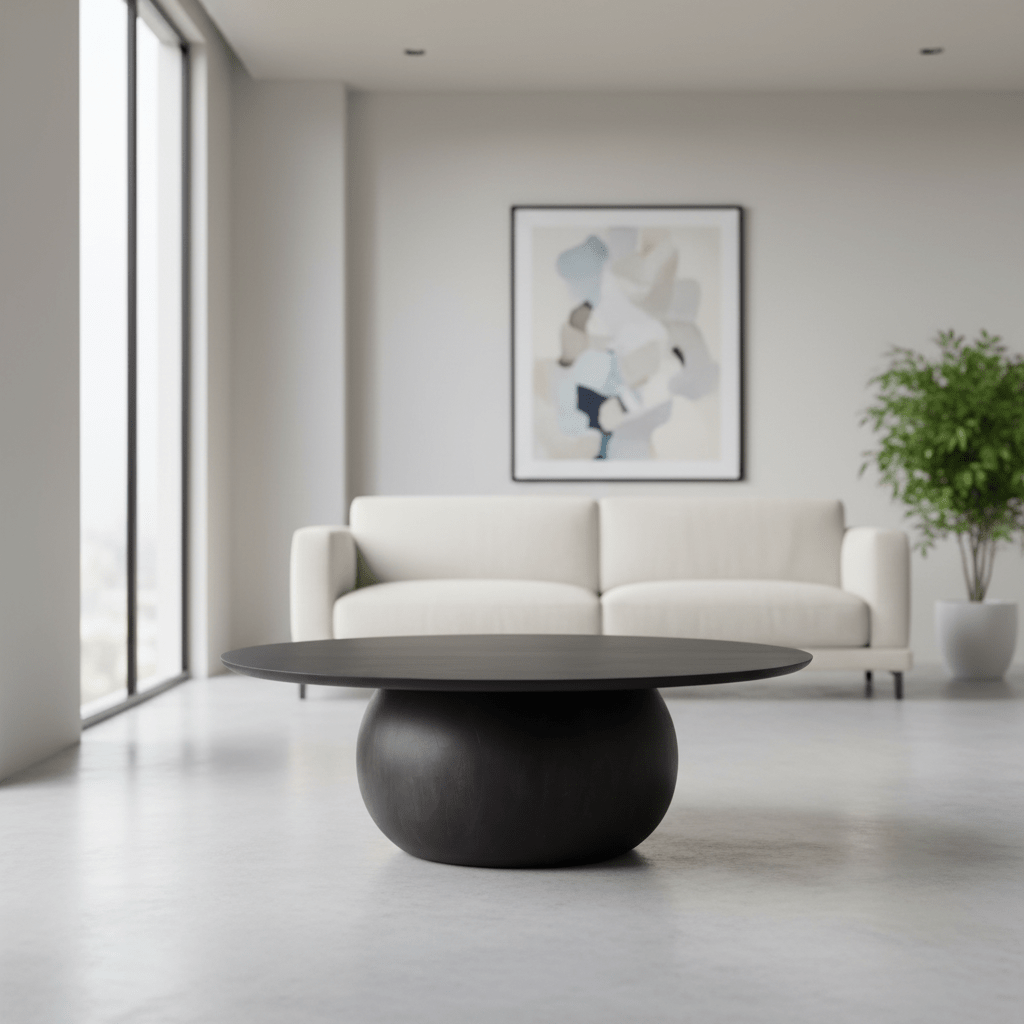 Bradbury Coffee Table Large Blackened Acacia Coffee Tables| Moe's Home