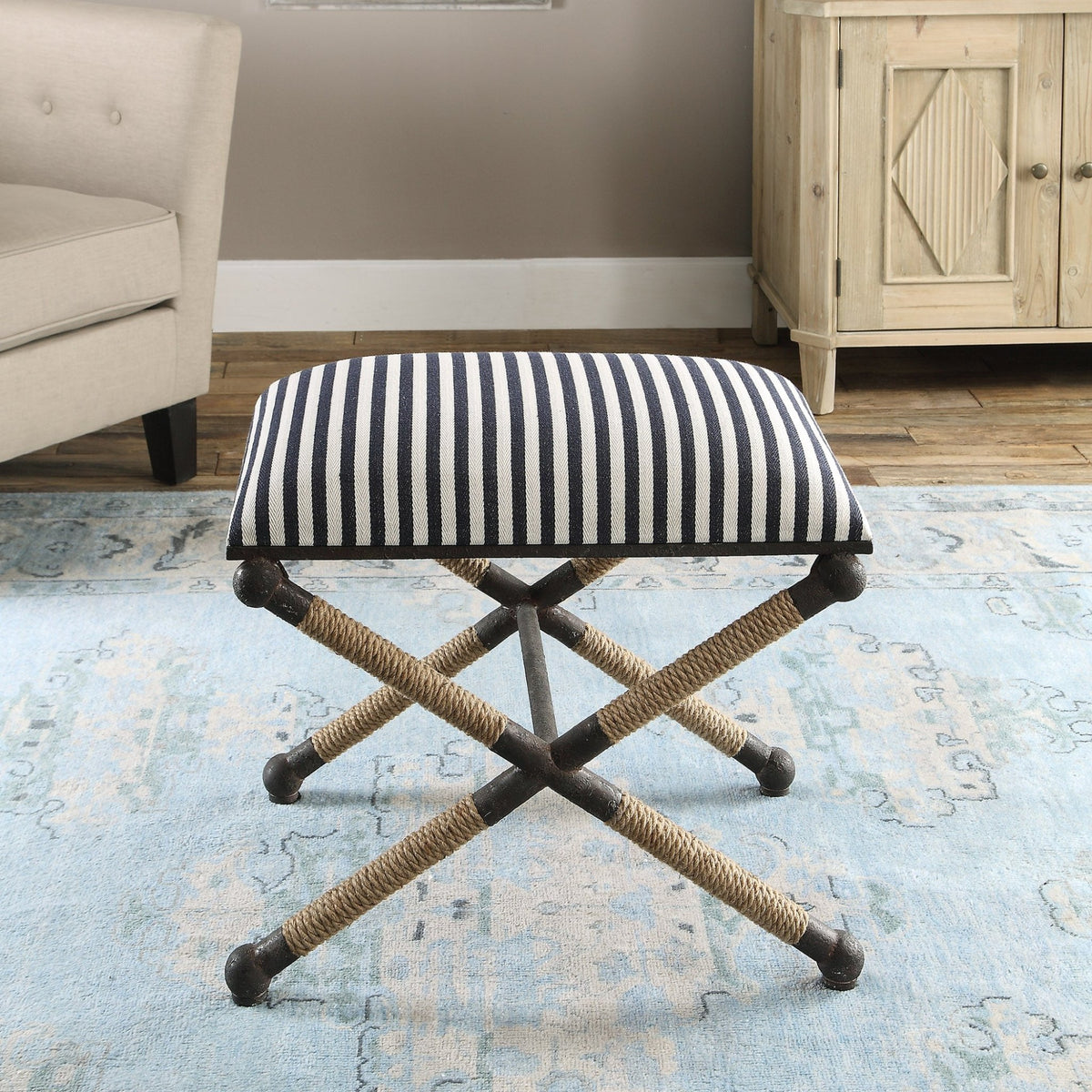 Braddock Small Bench Benches| Uttermost