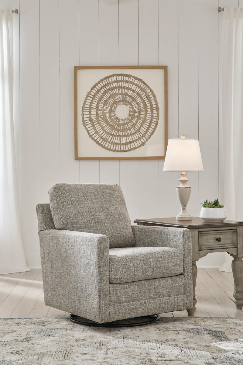 Bralynn Swivel Glider Accent Chair - Al Rugaib Furniture