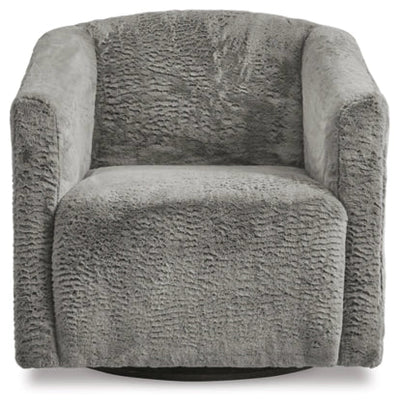Bramner Swivel Accent Chair - Al Rugaib Furniture