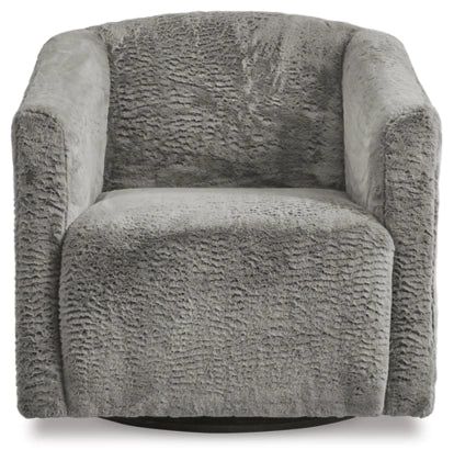 Bramner Swivel Accent Chair - Al Rugaib Furniture