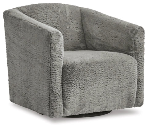 Bramner Swivel Accent Chair - Al Rugaib Furniture