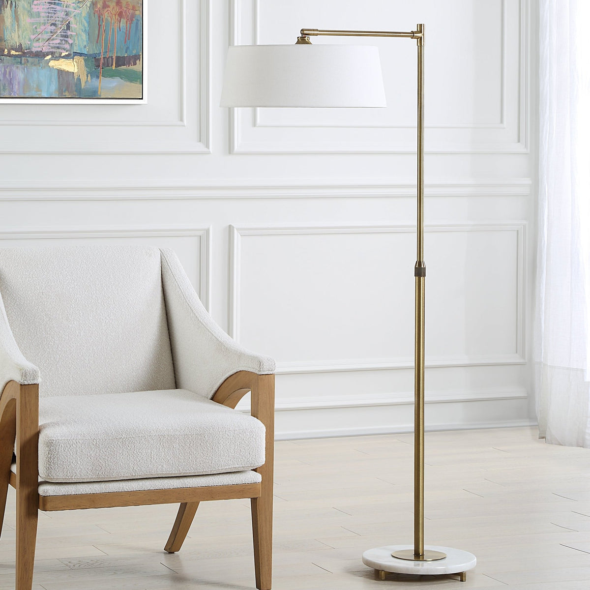 Branch Out Brass Floor Lamp Floor lamps| Uttermost