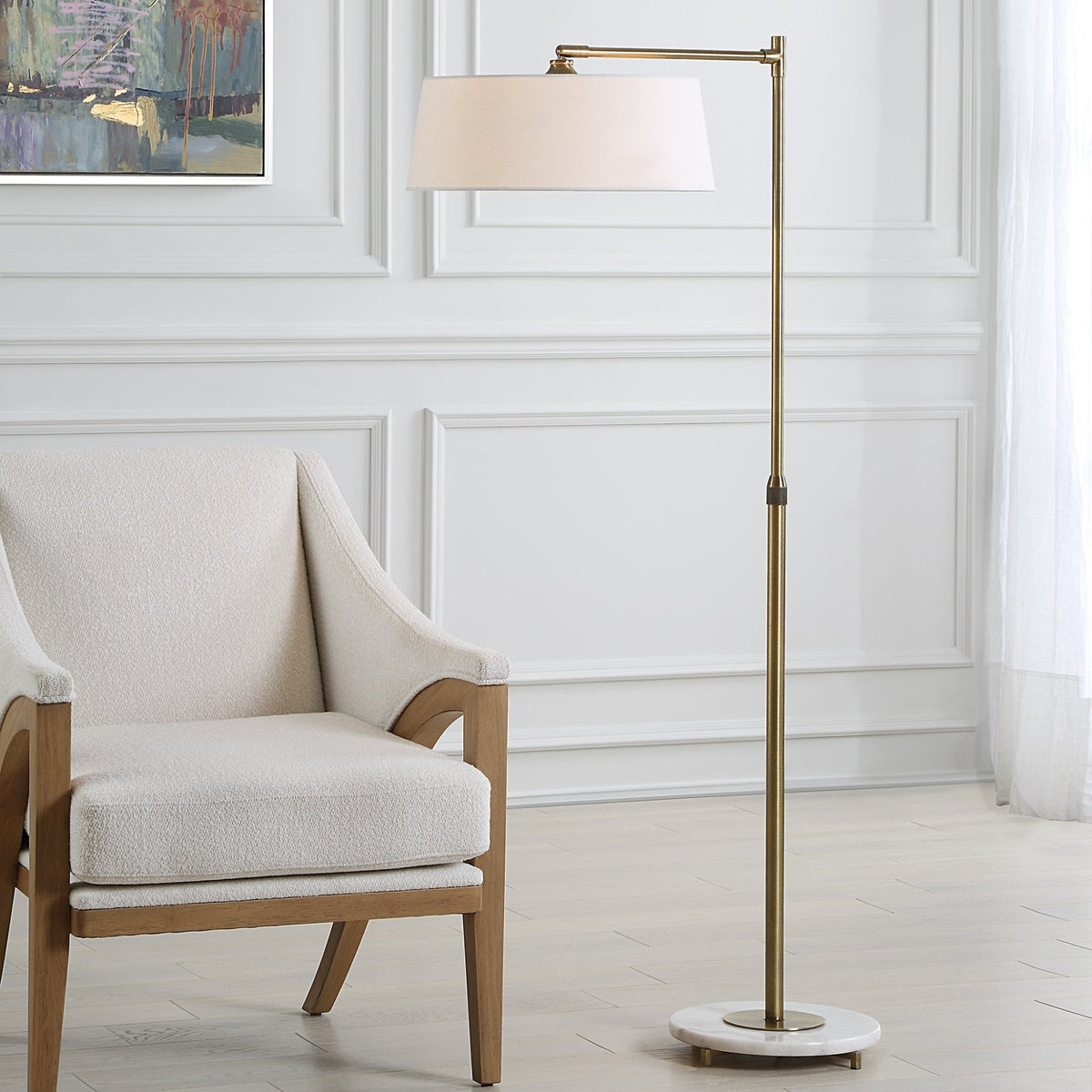 Branch Out Brass Floor Lamp Floor lamps| Uttermost
