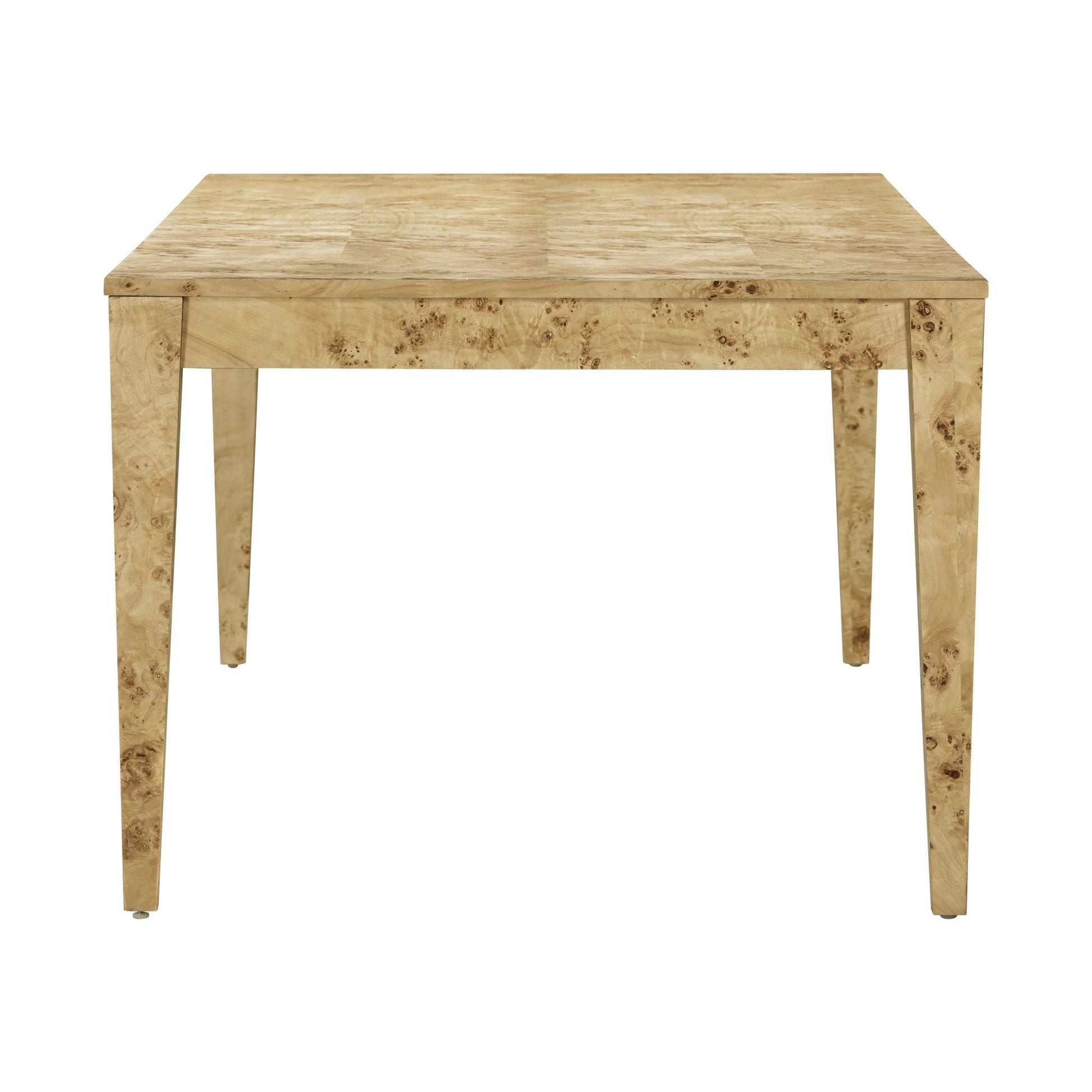 Brandyss Natural Burl Rectangular Dining Table Dining Tables| TOV