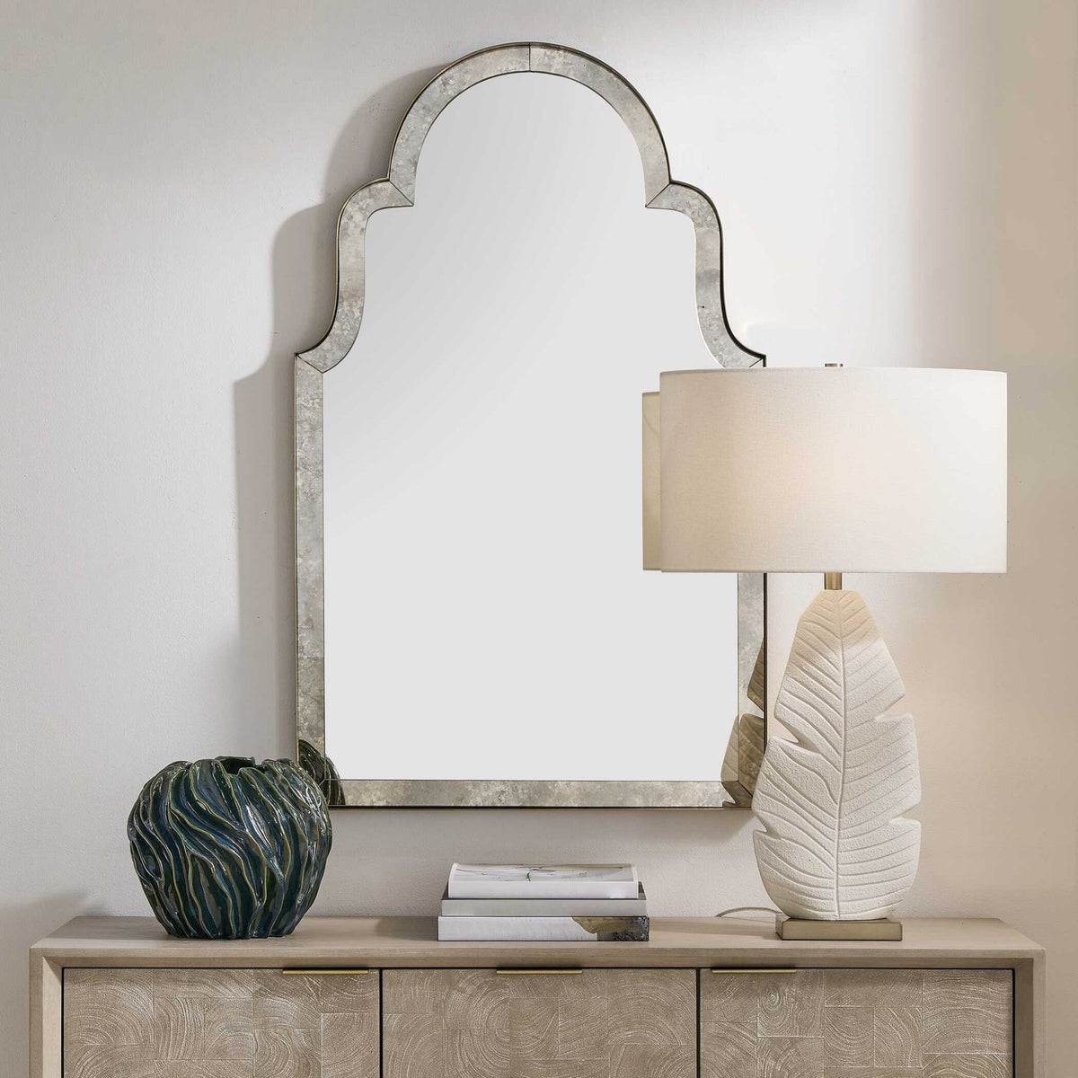 Brayden Antique Arch Mirror Mirrors| Uttermost