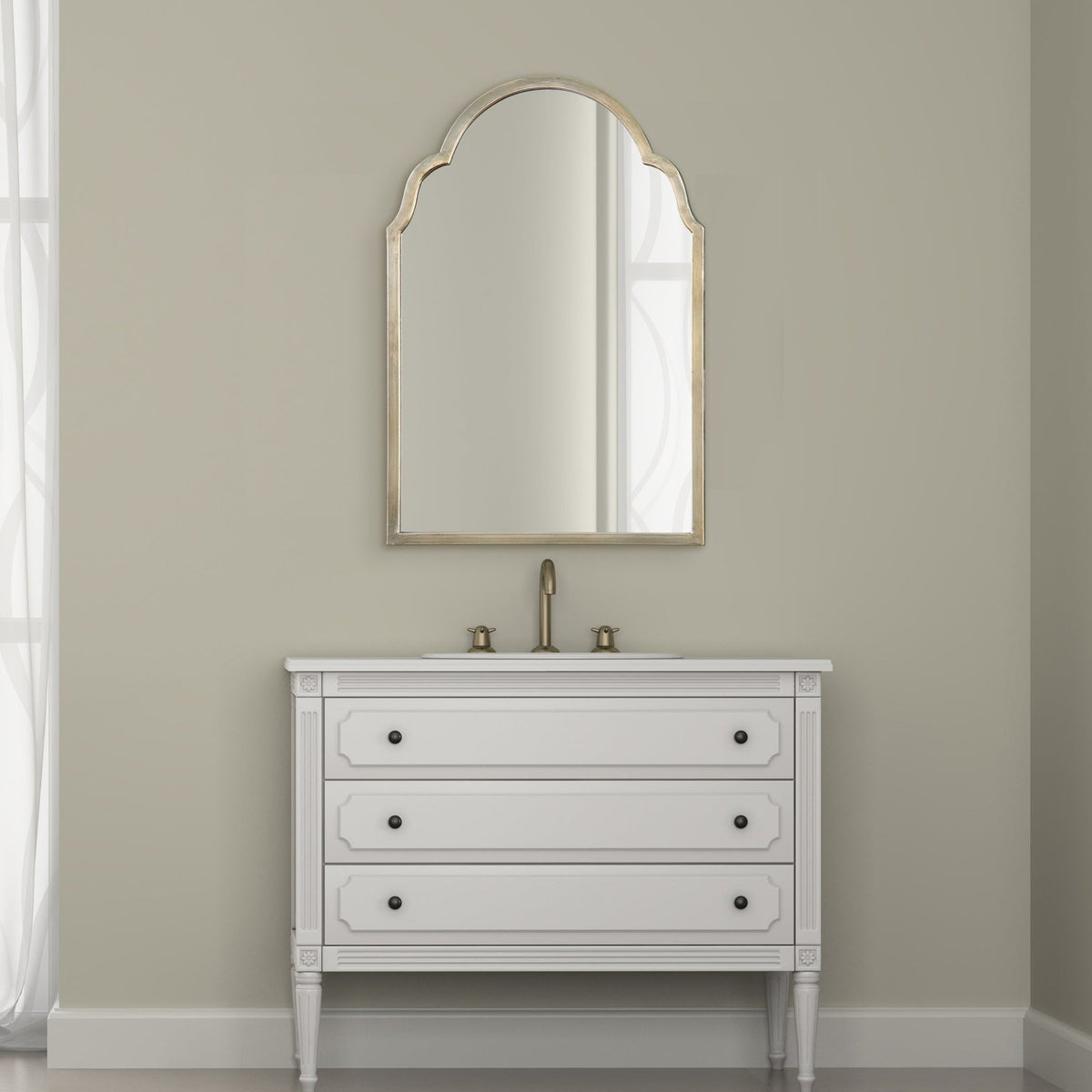 Brayden Petite Arch Mirror Mirrors| Uttermost